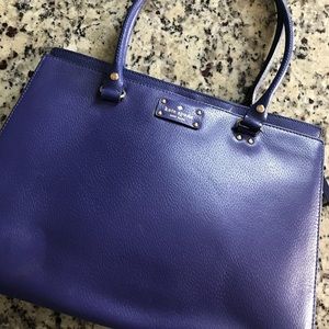 Kate Spade Cobalt Blue Tote Bag